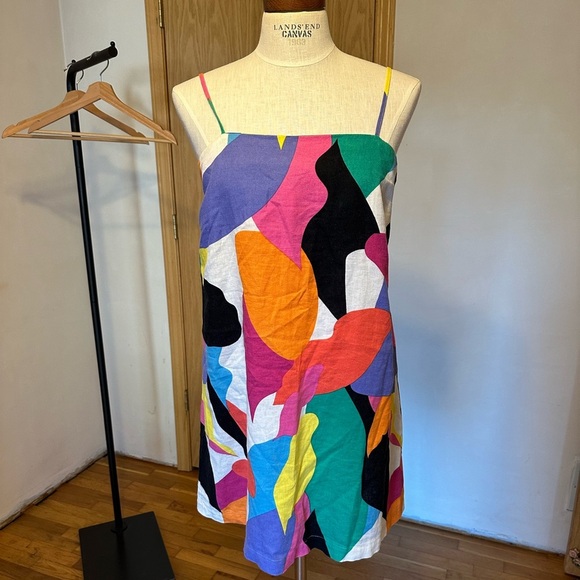 A New Day Target  Small Multicolor Abstract Mini Dress B2 - Picture 3 of 10